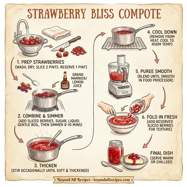 Strawberry Bliss Compote instructions
