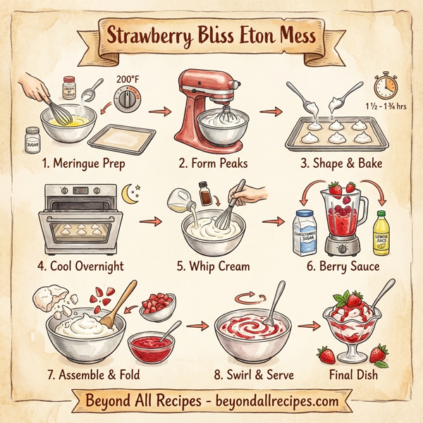 Strawberry Bliss Eton Mess instructions