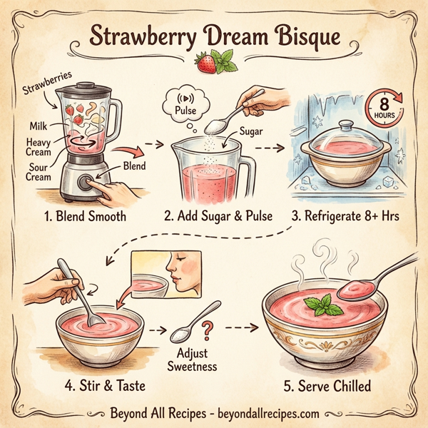 Strawberry Dream Bisque instructions