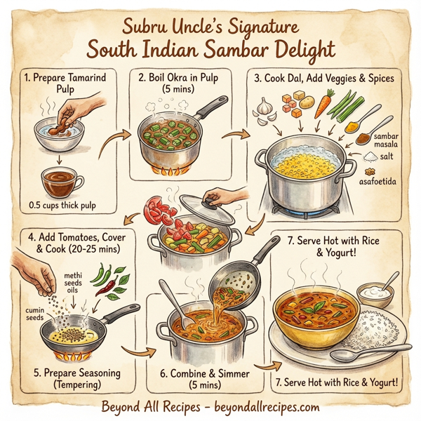 Subru Uncle's Signature South Indian Sambar Delight instructions