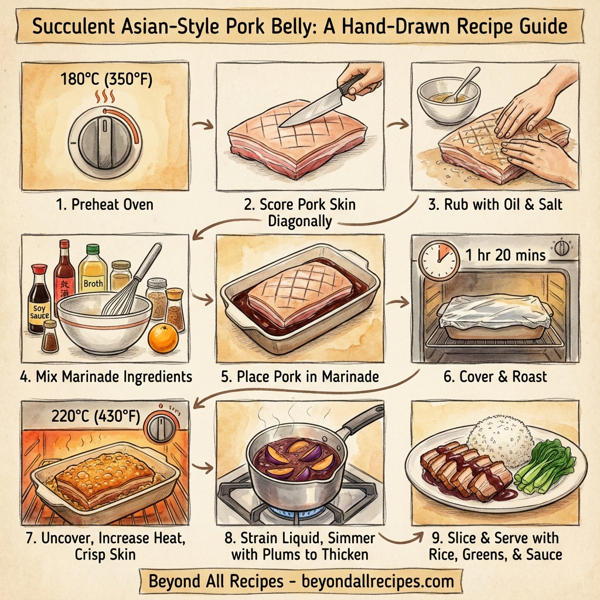 Succulent Asian-Style Pork Belly instructions