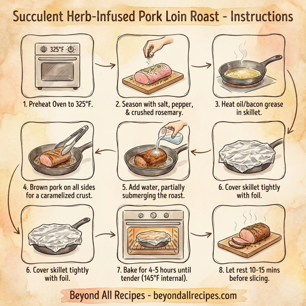 Succulent Herb-Infused Pork Loin Roast instructions