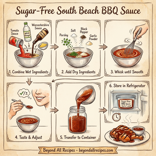 Sugar-Free South Beach BBQ Sauce instructions