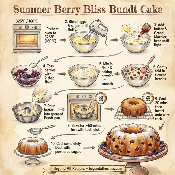Summer Berry Bliss Bundt Cake instructions
