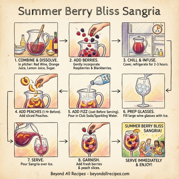 Summer Berry Bliss Sangria instructions