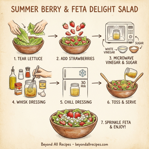 Summer Berry & Feta Delight Salad instructions