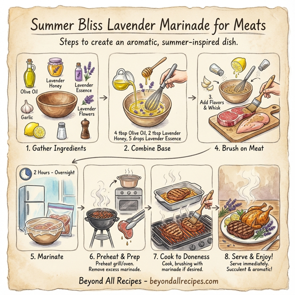 Summer Bliss Lavender Marinade for Meats instructions