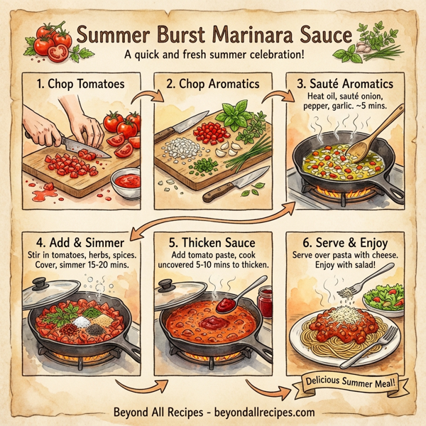 Summer Burst Marinara Sauce instructions