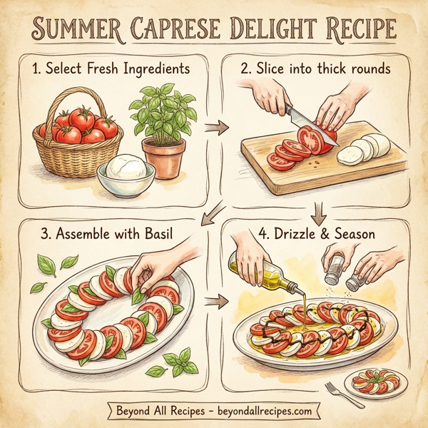 Summer Caprese Delight instructions