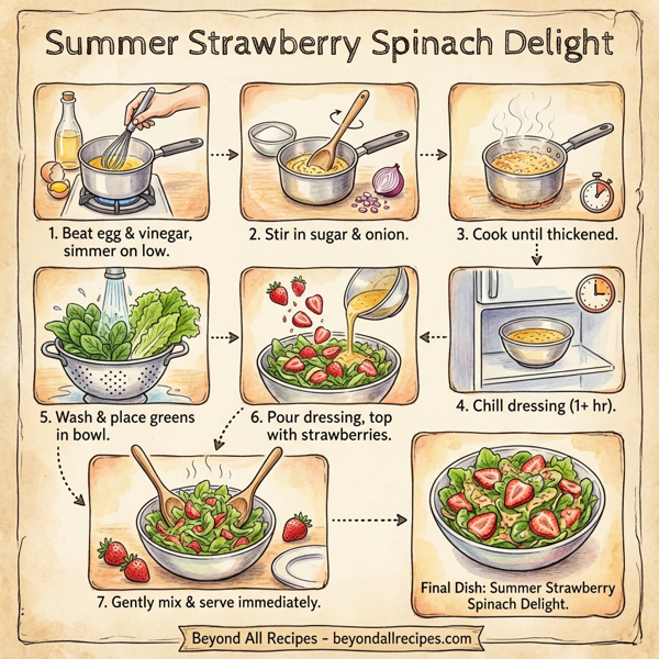 Summer Strawberry Spinach Delight instructions