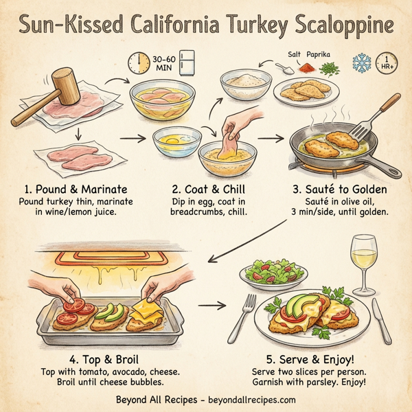 Sun-Kissed California Turkey Scaloppine instructions