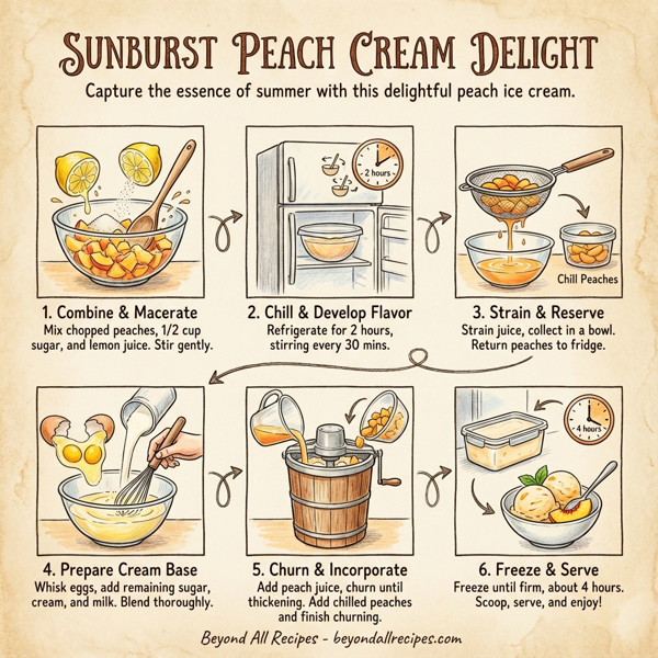 Sunburst Peach Cream Delight instructions