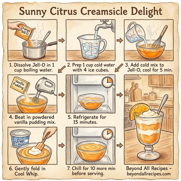 Sunny Citrus Creamsicle Delight instructions