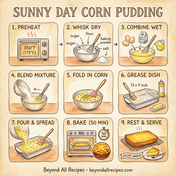 Sunny Day Corn Pudding instructions