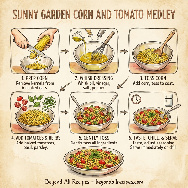 Sunny Garden Corn and Tomato Medley instructions