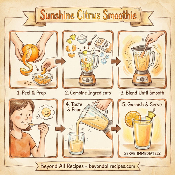 Sunshine Citrus Smoothie instructions