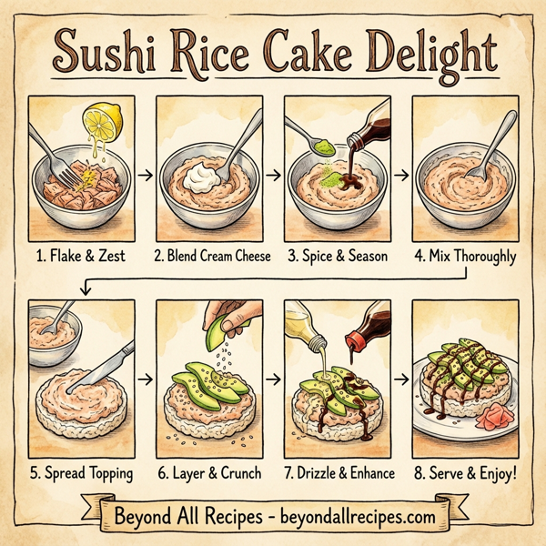 Sushi Rice Cake Delight instructions