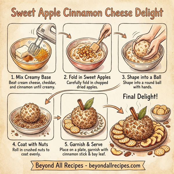 Sweet Apple Cinnamon Cheese Delight instructions