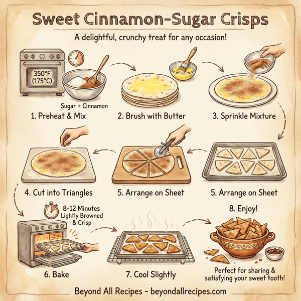 Sweet Cinnamon-Sugar Crisps instructions