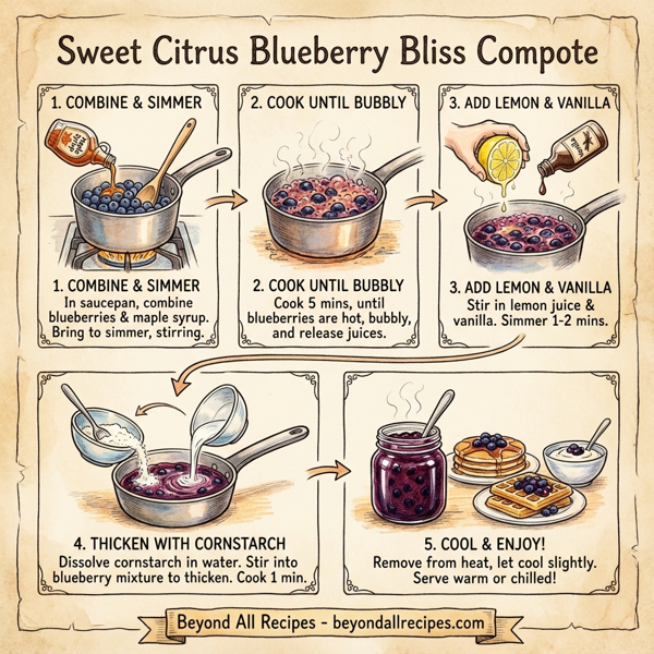 Sweet Citrus Blueberry Bliss Compote instructions