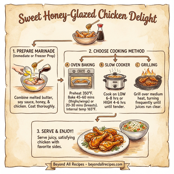 Sweet Honey-Glazed Chicken Delight instructions