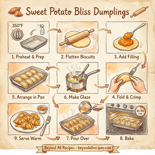 Sweet Potato Bliss Dumplings instructions