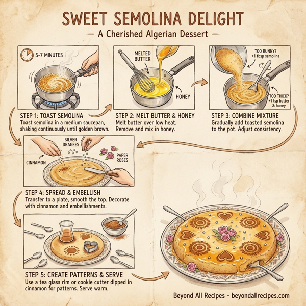 Sweet Semolina Delight instructions