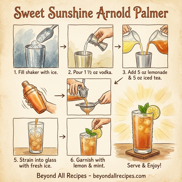 Sweet Sunshine Arnold Palmer instructions