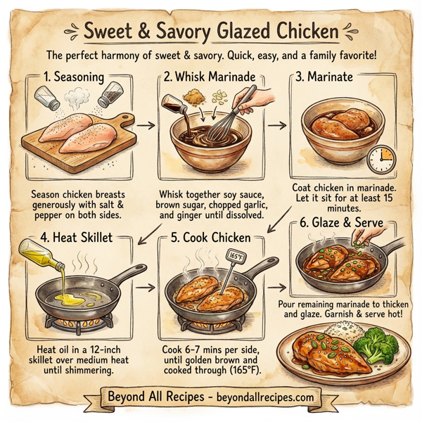 Sweet & Savory Glazed Chicken instructions