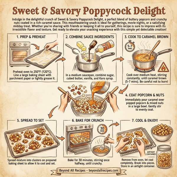 Sweet & Savory Poppycock Delight instructions