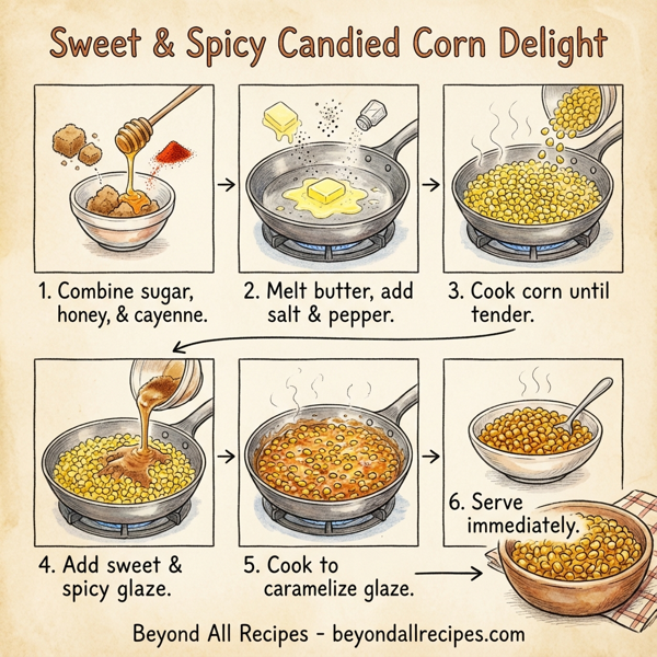 Sweet & Spicy Candied Corn Delight instructions