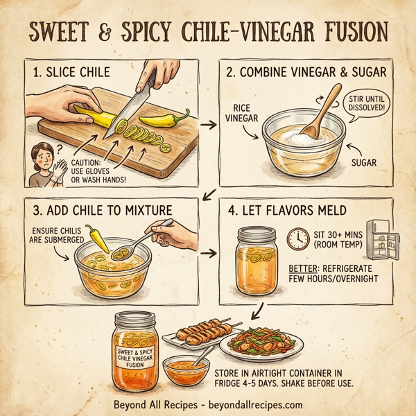 Sweet & Spicy Chile-Vinegar Fusion instructions