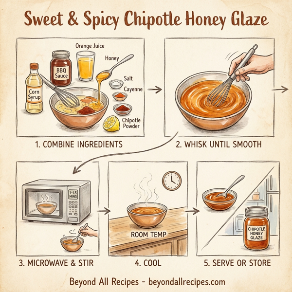 Sweet & Spicy Chipotle Honey Glaze instructions