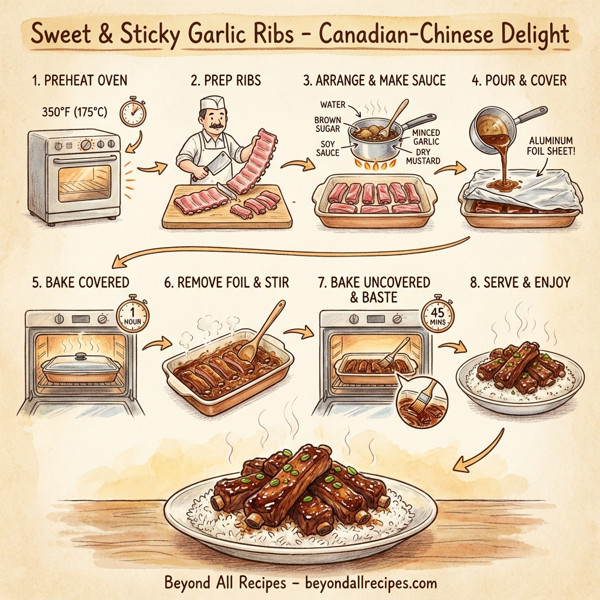 Sweet & Sticky Garlic Ribs - Canadian-Chinese Delight instructions