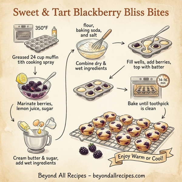Sweet & Tart Blackberry Bliss Bites instructions