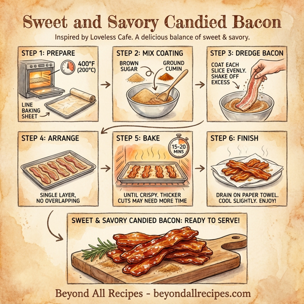 Sweet and Savory Candied Bacon instructions