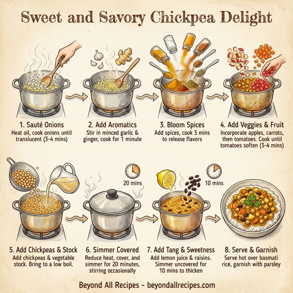 Sweet and Savory Chickpea Delight instructions