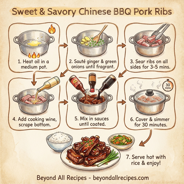 Sweet and Savory Chinese BBQ Pork Ribs instructions