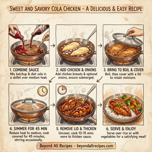 Sweet and Savory Cola Chicken instructions