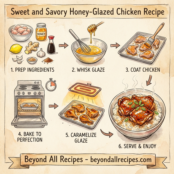 Sweet and Savory Honey-Glazed Chicken instructions