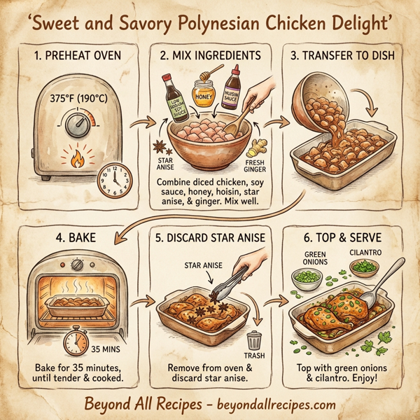 Sweet and Savory Polynesian Chicken Delight instructions