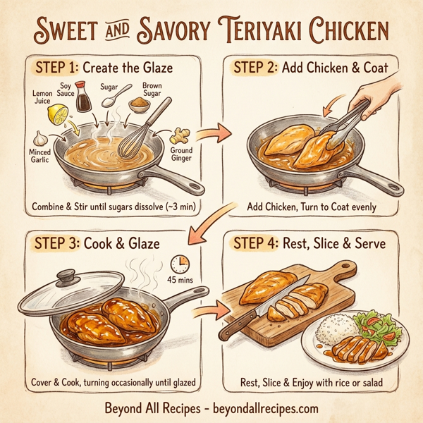 Sweet and Savory Teriyaki Chicken instructions