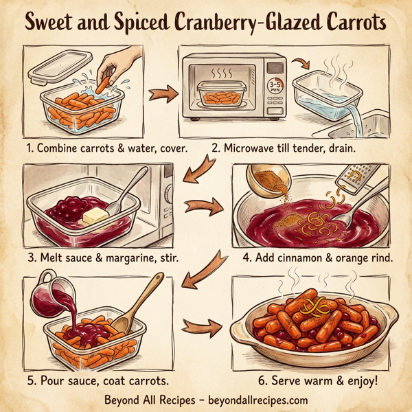 Sweet and Spiced Cranberry-Glazed Carrots instructions