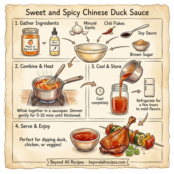 Sweet and Spicy Chinese Duck Sauce instructions