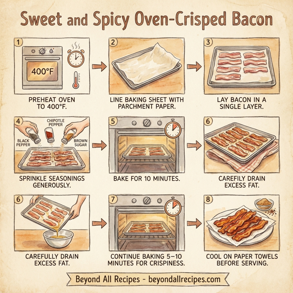 Sweet and Spicy Oven-Crisped Bacon instructions