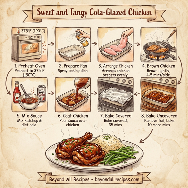 Sweet and Tangy Cola-Glazed Chicken instructions