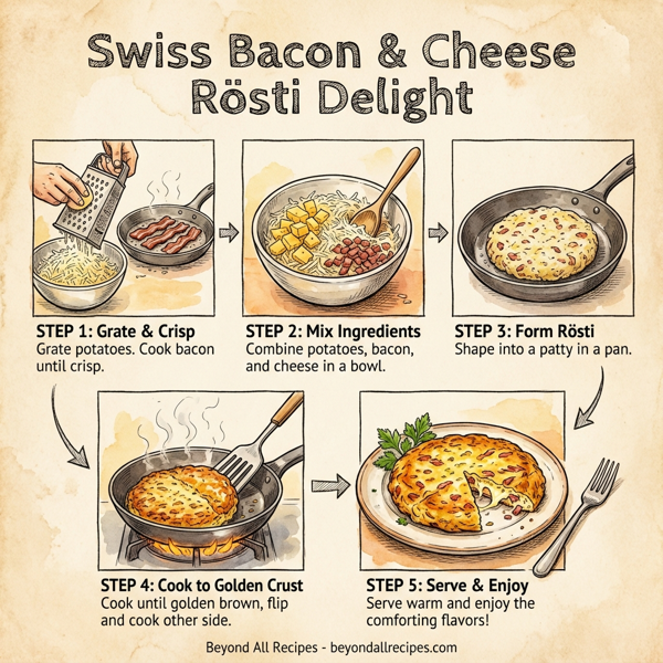 Swiss Bacon & Cheese Rösti Delight instructions