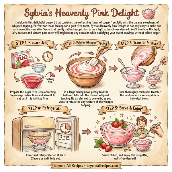 Sylvia's Heavenly Pink Delight instructions