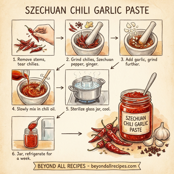 Szechuan Chili Garlic Paste instructions