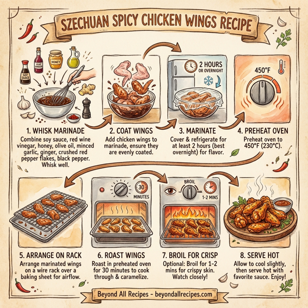 Szechuan Spicy Chicken Wings instructions